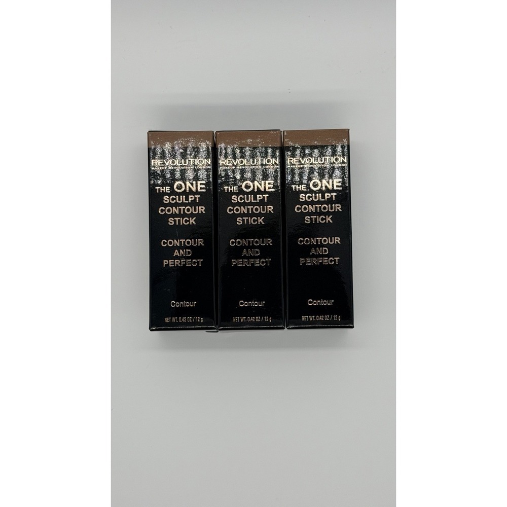 Revolution The Sculpt Contour Sticks 12g‎ 3 Pack New London Makeup